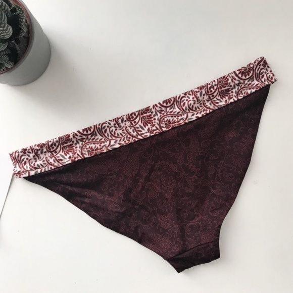 ATHLETA Batik Paisley Bikini Bottoms Size Small - Picture 4 of 6